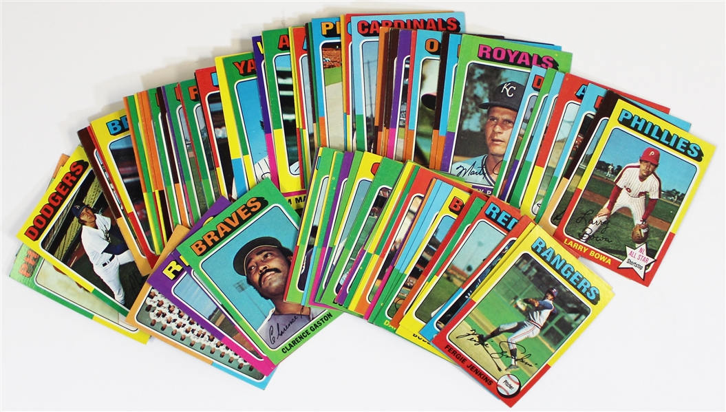 Lot of 102 Vintage Baseball Cards