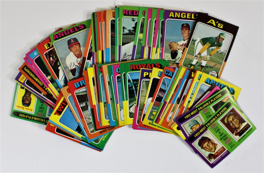 Lot of 103 Vintage Baseball Cards
