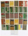 Lot of 32 Vintage Baseball Cards - Yount - Rose - Hunter