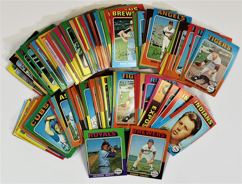 Topps 1975 Complete Set Baseball Cards