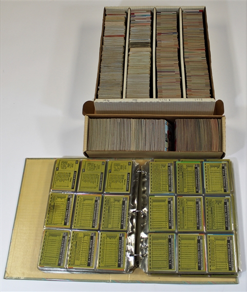 Lot of Baseball-Basketball-Football Box of Cards 