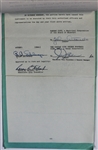 Lessee with Dallas Texans - Kansas City Chiefs W/ KCMO Signed Jack Steadman