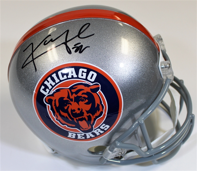 Khalil Mack Signed Chicago Bears Full Size Helmet - JSA WP968133