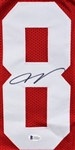 Vernon Davis Signed San Francisco 49ers Jersey Becket - WH28227