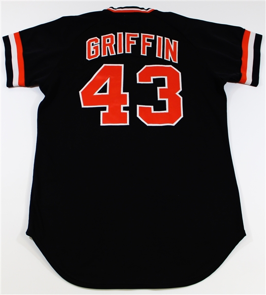 1981 Tom Griffin Game Worn SF Giants Jersey