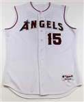 2002 Tim Salmon Anaheim Angels Game Worn Jersey