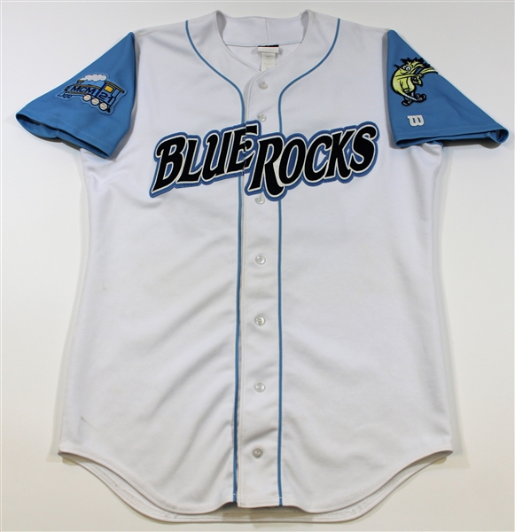 Ramon Torres -Wilmington Blue Rocks Game Worn & Signed Jersey