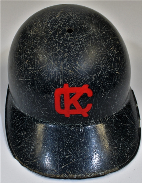 Norm Siebern 1960 Kansas City Athletics Game Worn Batting Helmet