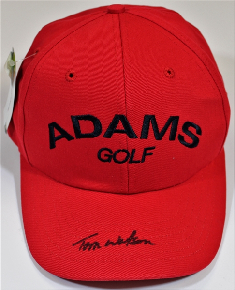 Tom Watson Signed Adams Golf Cap 