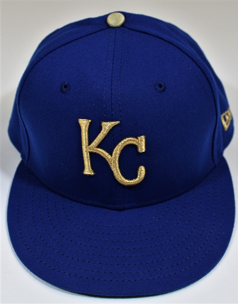 Vance Wilson Kansas City Royals Game Used Cap