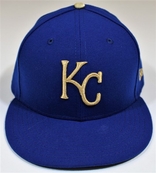 Number 75 Game Issued Kansas City Royals Cap