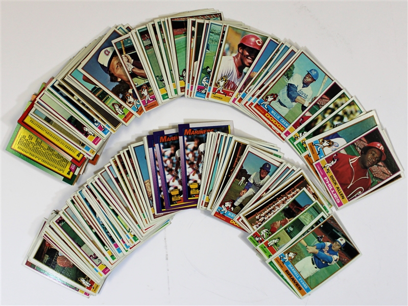 Lot of 160 Vintage Baseball Cards