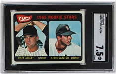 Steve Carlton 1965 Topps Rookie #477 SGC NM 7.5 Baseball Card