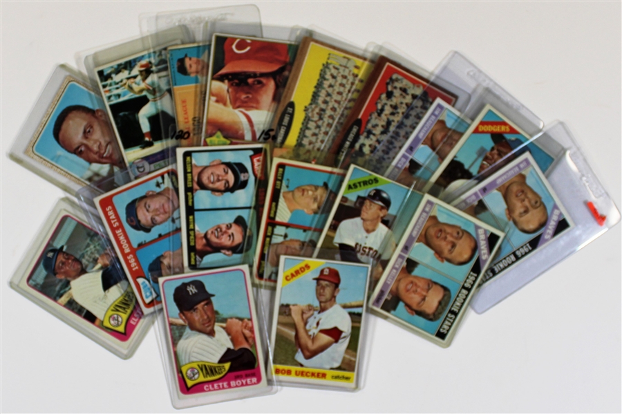 Vintage lot of 17 Stars Baseball Cards