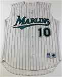 1996-97 Gary Sheffield Game Worn Florida Marlins Jersey