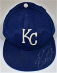 Billy Butler 2012-2014 Game Used & Signed Kansas City Royals Cap