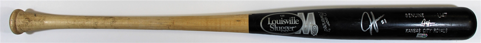 2012 Jeff Francoeur  Game Used & Signed Kansas City Royals Bat - MLB