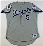 George Brett 1993 Game Used Royals Jersey