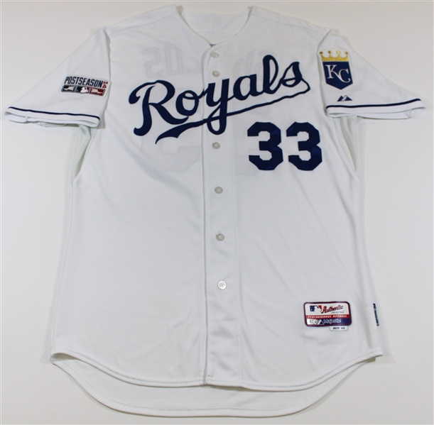 James Shields 2014 Postseason Team Issued Royals Jersey MLB -HZ410802