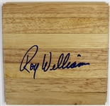 Roy Williams Signed Hardwood Basketball Floor
