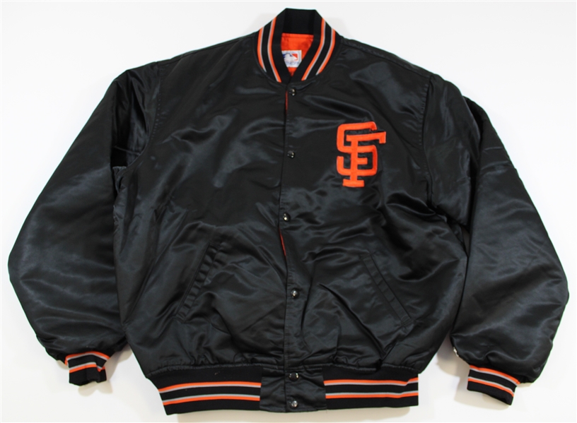 1983-84 Jack Clark Game Worn SF Giants Winter Jacket