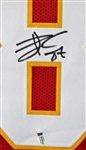 Travis Kelce Signed Kansas City Chiefs Stat Jersey - Becket