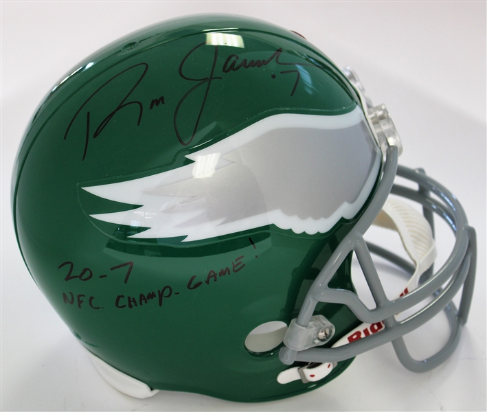 Ron Jaworski Signed Philadelphia Eagles Helmet