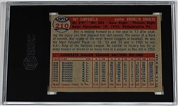 Roy Campanella 1957 Topps #210 Card SGC 5