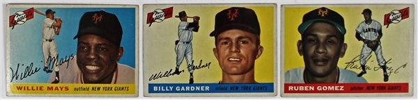 New York Giants - Gardner-Mays-Gomez Cards