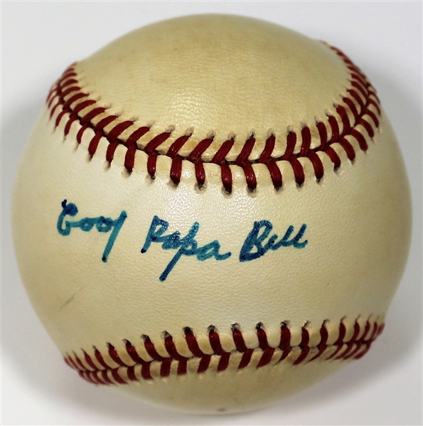 Cool Papa Bell Signed Baseball - JSA