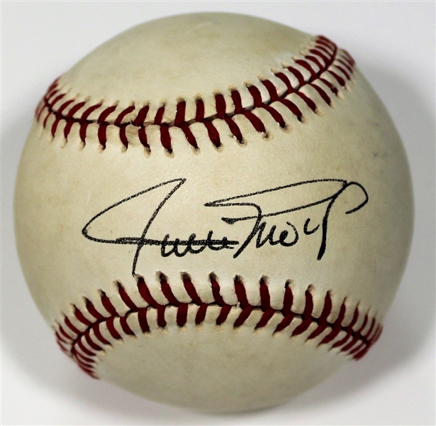Willie Mays Signed Baseball - JSA