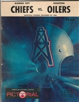 Kansas City Chiefs 1968 Programs Lot of 2 - Municipal Stadium 