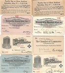 Kansas City Blues Year Passes - N. Emerson Paton Lot of 8