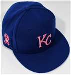 Cam Gallager Kansas City Royals 2021 GW Cap MLB Authentication - 