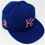 Jarrod Dyson Kansas City Royals 2021 GW Cap MLB Authentication - 