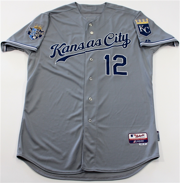 Will Myers 2012 Game Issued Kansas City Royals Jersey