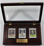 Joe DiMaggio Signed Porcelain Card Set - Yankee Clipper Authentication 
