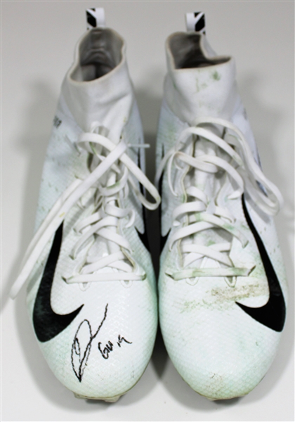 Deebo Samuel Signed & Game Used 2019 Rookie Cleats