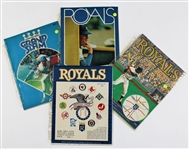 Kansas City Royals Team Programs - 1969-1969-1971-1977