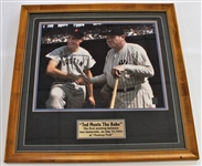 Ted Williams Meets the Babe Signed by Williams - PSA Letter