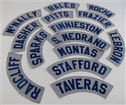 Kansas City Royals lot of 13 Nameplates