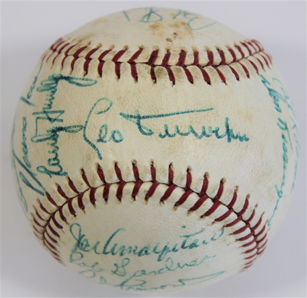 1967 Chicago Cubs Team Signed Ball