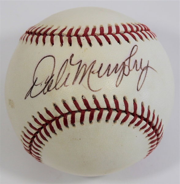 Dale Murphy Signed Baseball