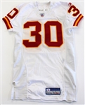 2003 Lyle West Kansas City Chiefs Game Used Jersey