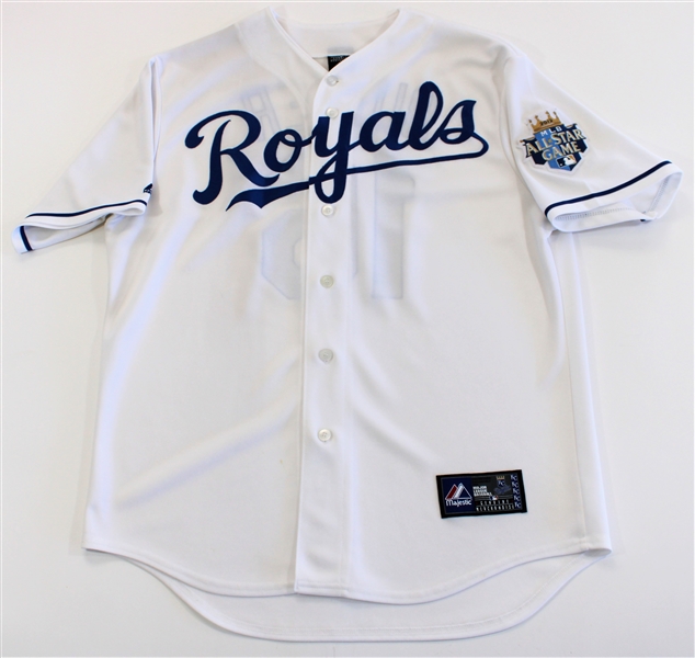 Billy Butler Signed Kansas City Royals Jersey 2012 All-Star Patch