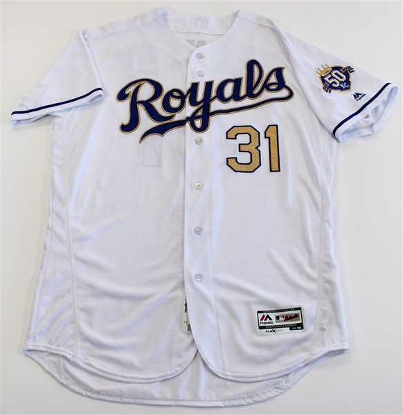 Ian Kennedy Game Issued 2018 Kansas City Royals Jersey