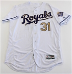Ian Kennedy Game Issued 2018 Kansas City Royals Jersey