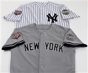 Freddy Guzman 2009 WS Yankees Game Used & Signed Home & Away Jersey