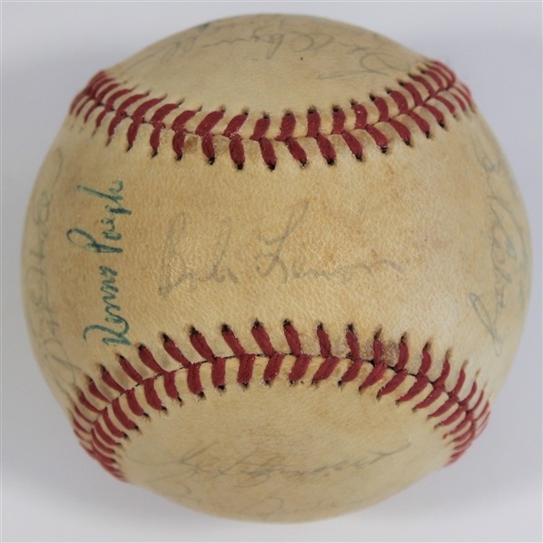 Kansas City Royals 1972 Team Signed Baseball