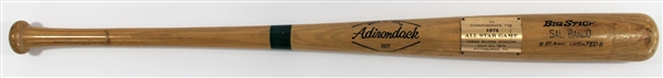 Sal Bando 1974 All-Star Bat